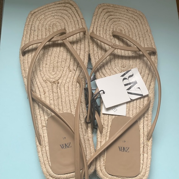 Zara Lace Up sandals - Picture 1 of 3